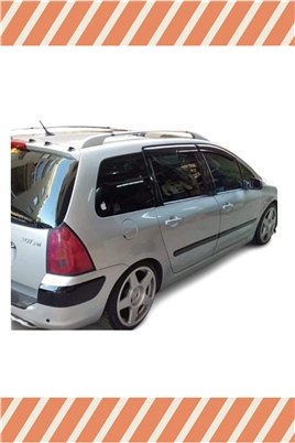 Peugeot 307 Stw Tüm  Modellerine Özel 4Lü Mügen Tip Cam Rüzgarlığı