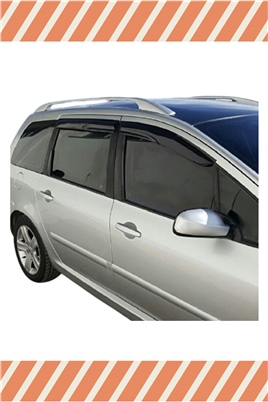 Peugeot 307 Stw Tüm  Modellerine Özel 4Lü Mügen Tip Cam Rüzgarlığı