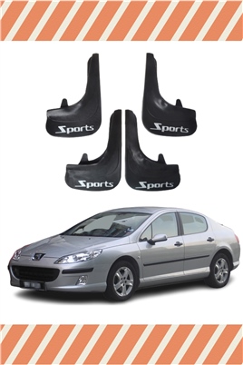 Peugeot 407 Sports Yazılı 4Lü Tozluk Çamurluk Paçalık 