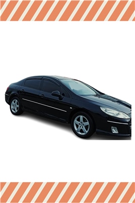 Peugeot 407 Tüm  Modellerine Özel 4Lü Mügen Tip Cam Rüzgarlığı