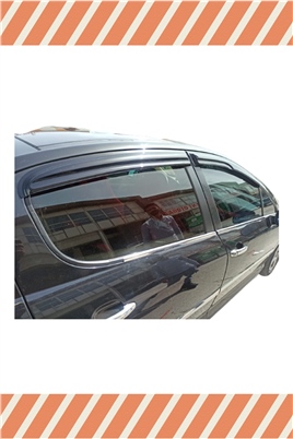 Peugeot 407 Tüm  Modellerine Özel 4Lü Mügen Tip Cam Rüzgarlığı