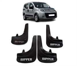 Peugeot Bipper Tepee Bipper yazılı 4Lü Tozluk Çamurluk Paçalık 