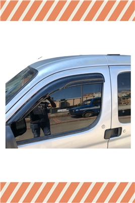 Peugeot Partner 1998-2006 Modellerine Özel 2Li Mügen Tip Cam Rüzgarlığı