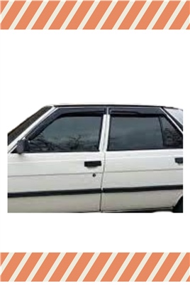Renault -9  Brodway-Flash Tüm  Modellerine Özel 4Lü Mügen Tip Cam Rüzgarlığı