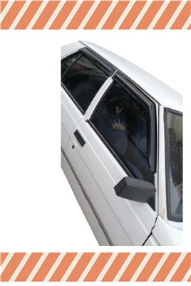 Renault -9  Brodway-Flash Tüm  Modellerine Özel 4Lü Mügen Tip Cam Rüzgarlığı