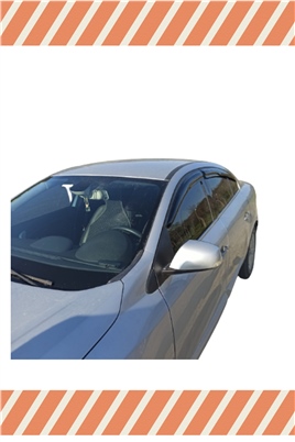 Renault Fulence Tüm  Modellerine Özel 4Lü Mügen Tip Cam Rüzgarlığı