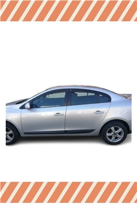 Renault Fulence Tüm  Modellerine Özel 4Lü Mügen Tip Cam Rüzgarlığı