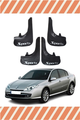 Renault Laguna 3 Sports Yazılı 4Lü Tozluk Çamurluk Paçalık 
