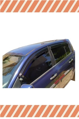 Renault Megane 2 Hb 2004-2010 Modellerine Özel 4Lü Mügen Tip Cam Rüzgarlığı