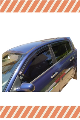 Renault Megane 2 Hb 2004-2010 Modellerine Özel 4Lü Mügen Tip Cam Rüzgarlığı