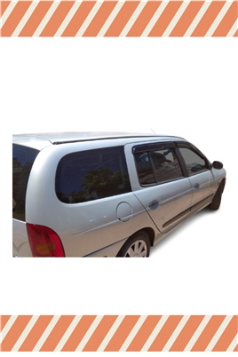 Renault Megne 1 Stw 1996-2004 Modellerine Özel 4Lü Mügen Tip Cam Rüzgarlığı