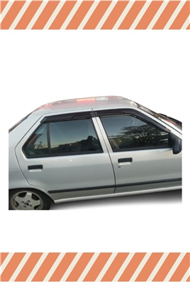 Renault R-19 Europa Tüm  Modellerine Özel 4Lü Mügen Tip Cam Rüzgarlığı