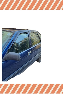 Renault R-21 Tüm  Modellerine Özel 4Lü Mügen Tip Cam Rüzgarlığı