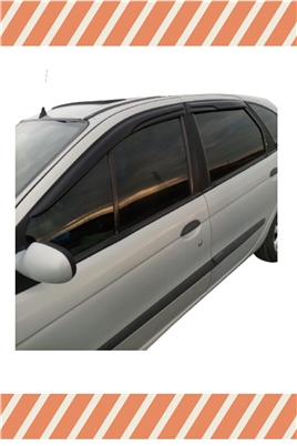 Renault Scenıc  1 1998-2003 Modellerine Özel 4Lü Mügen Tip Cam Rüzgarlığı