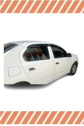 Renault Symbol 2013 Ve Sonrası Modellerine Özel 4Lü Mügen Tip Cam Rüzgarlığı