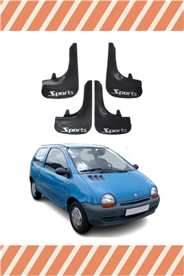 Renault Twingo Sports Yazılı 4Lü Tozluk Çamurluk Paçalık 