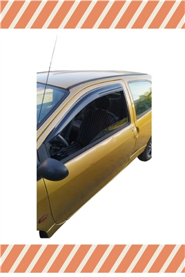 Renault Twingo Tüm  Modellerine Özel 2Li Mügen Tip Cam Rüzgarlığı