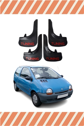 Renault Twingo Tunıng  Yazılı 4Lü Tozluk Çamurluk Paçalık 