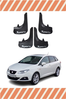 Seat İbiza Sports Yazılı 4Lü Tozluk Çamurluk Paçalık 