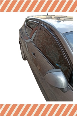 Seat Ibıza HB 2009 -2017 Modellerine Özel 4Lü Mügen Tip Cam Rüzgarlığı