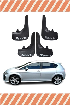 Seat Leon Sports Yazılı 4Lü Tozluk Çamurluk Paçalık 