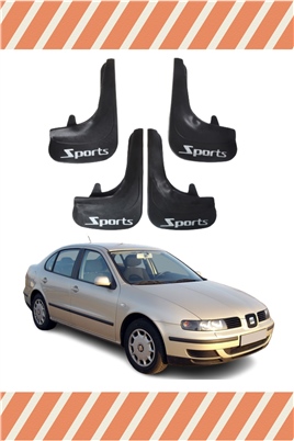 Seat Toledo Sports Yazılı 4Lü Tozluk Çamurluk Paçalık 