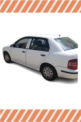Skoda Fabia Sedan 1999-2009 Modellerine Özel 4Lü Mügen Tip Cam Rüzgarlığı
