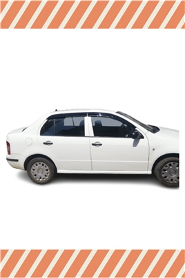 Skoda Fabia Sedan 1999-2009 Modellerine Özel 4Lü Mügen Tip Cam Rüzgarlığı