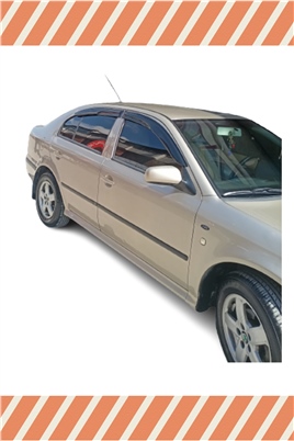 Skoda Octavia Sedan 1996-2004 Modellerine Özel 4Lü Mügen Tip Cam Rüzgarlığı