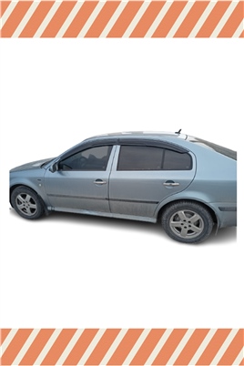 Skoda Octavia Sedan 1996-2004 Modellerine Özel 4Lü Mügen Tip Cam Rüzgarlığı