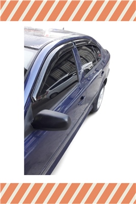Skoda Octavia Sedan 2005-2012 Modellerine Özel 4Lü Mügen Tip Cam Rüzgarlığı