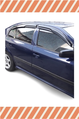 Skoda Octavia Sedan 2005-2012 Modellerine Özel 4Lü Mügen Tip Cam Rüzgarlığı