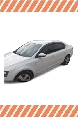 Skoda Octavia Sedan 2013 Ve Sonrası Modellerine Özel 4Lü Mügen Tip Cam Rüzgarlığı