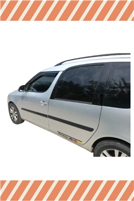 Skoda Roomster Tüm  Modellerine Özel 2Li Mügen Tip Cam Rüzgarlığı