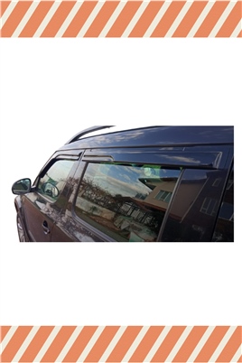 Skoda Yeti Tüm  Modellerine Özel 4Lü Mügen Tip Cam Rüzgarlığı