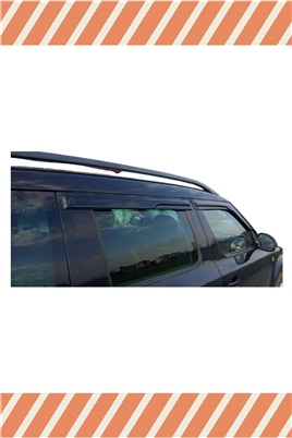 Skoda Yeti Tüm  Modellerine Özel 4Lü Mügen Tip Cam Rüzgarlığı