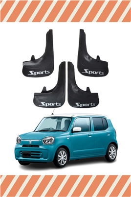 Suziki Alto Sports Yazılı 4Lü Tozluk Çamurluk Paçalık 