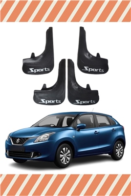Suziki Baleno Sports Yazılı 4Lü Tozluk Çamurluk Paçalık 