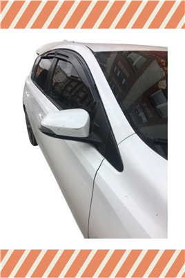 Toyota Auris 2013-2015 Modellerine Özel 4Lü Mügen Tip Cam Rüzgarlığı