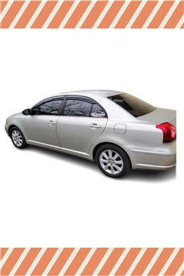 Toyota Avensis 2003-2009 Modellerine Özel 4Lü Mügen Tip Cam Rüzgarlığı