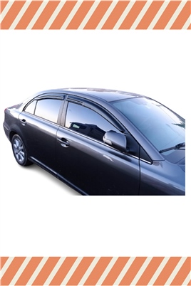 Toyota Avensis 2003-2009 Modellerine Özel 4Lü Mügen Tip Cam Rüzgarlığı
