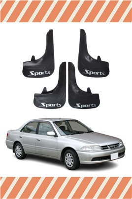 Toyota Carina Sports Yazılı 4Lü Tozluk Çamurluk Paçalık 