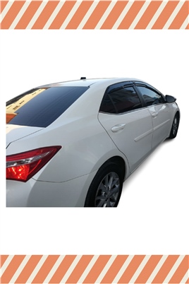 Toyota Corolla 2013-2018 Modellerine Özel 4Lü Mügen Tip Cam Rüzgarlığı