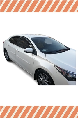 Toyota Corolla 2013-2018 Modellerine Özel 4Lü Mügen Tip Cam Rüzgarlığı