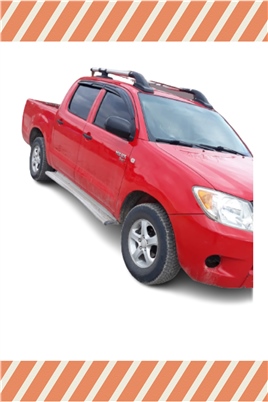 Toyota Hılux 2004-2015 Modellerine Özel 4Lü Mügen Tip Cam Rüzgarlığı