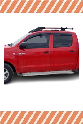 Toyota Hılux 2004-2015 Modellerine Özel 4Lü Mügen Tip Cam Rüzgarlığı