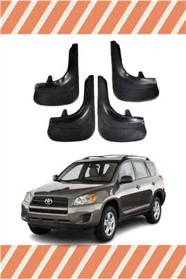 Toyota Rav 4 Tüm Kasalar 4Lü Tozluk Çamurluk Paçalık 