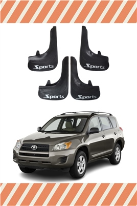 Toyota Rav 4 Tüm Kasalar Sports Yazılı 4Lü Tozluk Çamurluk Paçalık 