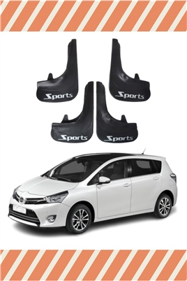 Toyota Verso 2010-2017 Sports Yazılı 4Lü Tozluk Çamurluk Paçalık 