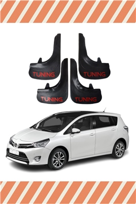Toyota Verso 2010-2017 Tunıng Yazılı 4Lü Tozluk Çamurluk Paçalık 